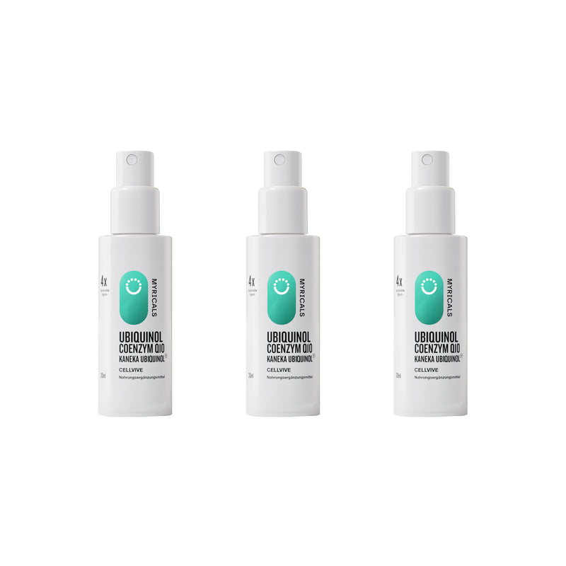 3 X Cellvive - Ubiquinol Coenzym Q10 Kaneka®
