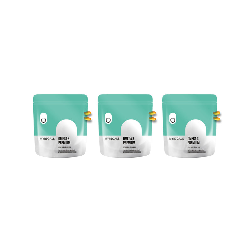 3 Monate - Omega 3 Premium